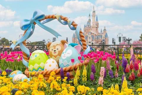 Duffy-Themed Easter Basket by Enchanted Storybook Castle — Shanghai Disneyland in Shanghai