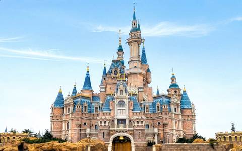 Enchanted Storybook Castle at Shanghai Disneyland
