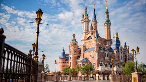 Enchanted Storybook Castle at Shanghai Disneyland