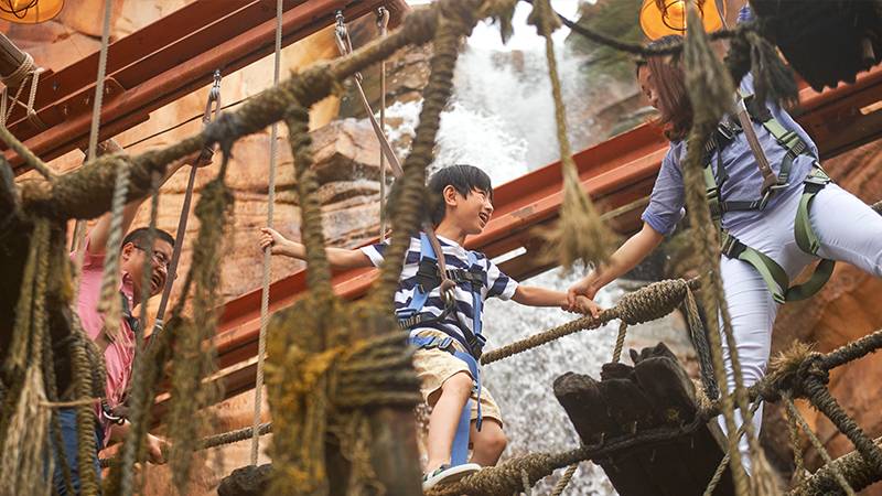 Camp Discovery Challenge Trails at Shanghai Disneyland
