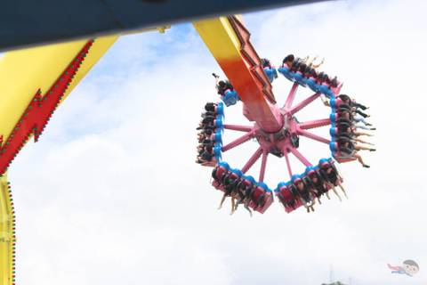 High-Flying Thrills on The Flash — Ocean Park Hong Kong in Aberdeen, Hong Kong