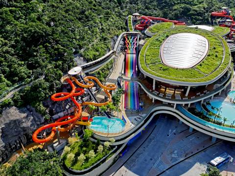 Rainbow Rush Water Slides at Water World Ocean Park — Ocean Park Hong Kong in Aberdeen, Hong Kong