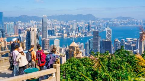 Victoria Peak — Landmark near Ocean Park Hong Kong